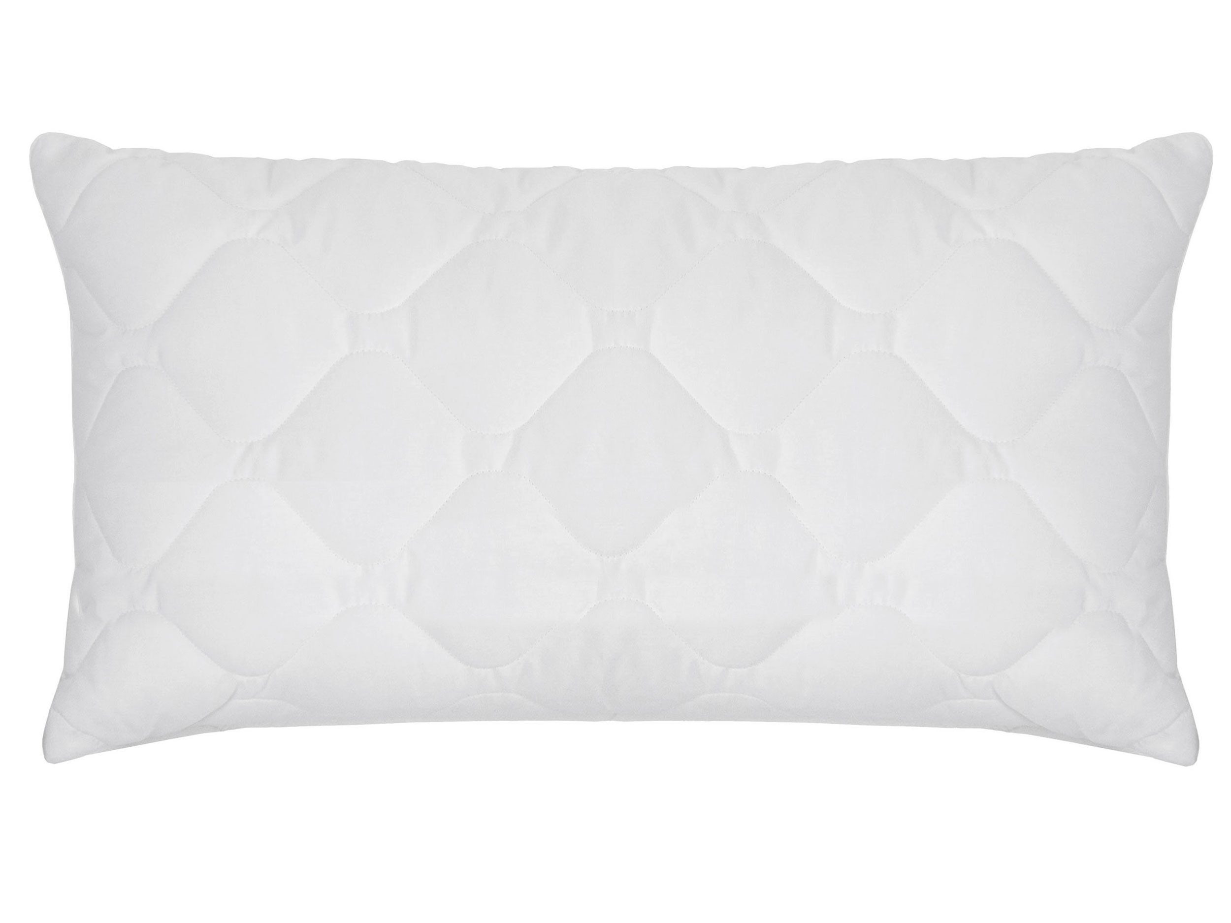 ZOLLNER Подушки, Füllung: 100% Hochbauschpolyester, Bezug: 35% Baumwolle, 65% Polyester, Bauch-, Seiten-, Rückenschläfer, 40 x 80 cm, 35% Baumwolle, 65% Polyester, Hotelwäschespezialist