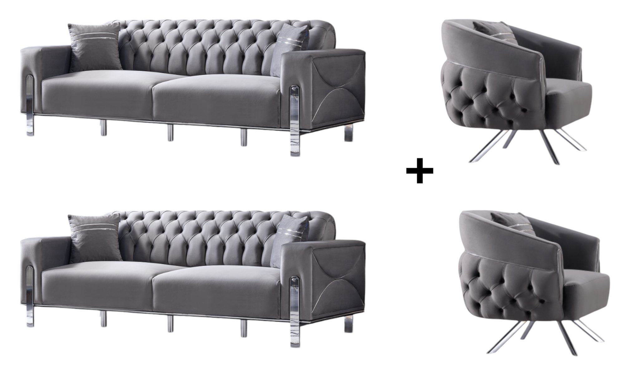 BENEDO MÖBEL Polstergarnitur CARLA Sofa Handarbeit günstig online kaufen