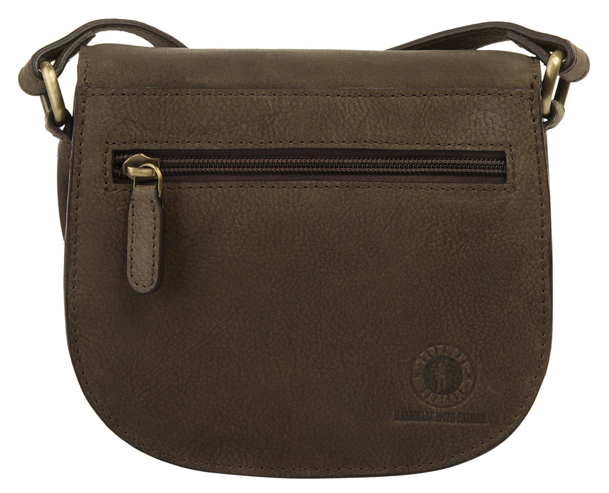 Klondike 1896 Umhängetasche CAREY, echt Leder