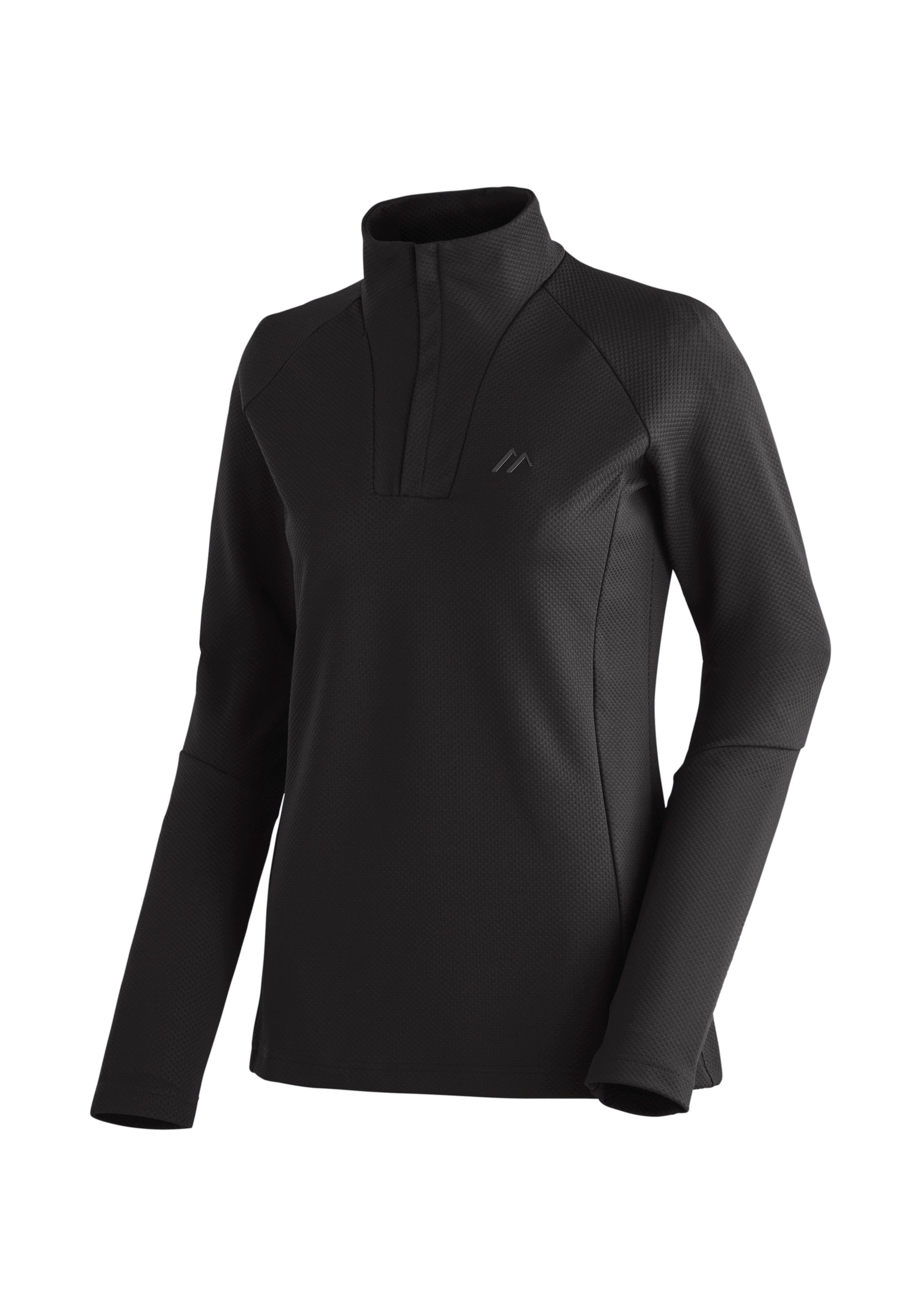 Maier Sports Fleecepullover Rogla HZ W Damen Fleece Midlayer, atmungsaktiv und schnelltrocknend
