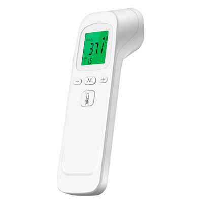Baby Ja Infrarot-Thermometer Medizinische Temperaturpistole, elektronisches Infrarot-Thermometer, Dreifarbige Hintergrundbeleuchtung Erinnerung, 2-Sekunden-Infrarotmessung, die Temperaturänderungen von 0,1°C erfasst
