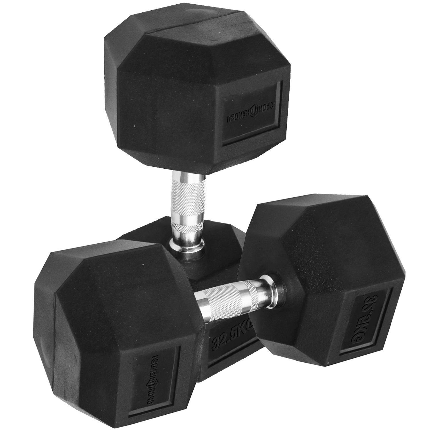 Kurzhantel Hexagon Hantel 2 x 32,5kg