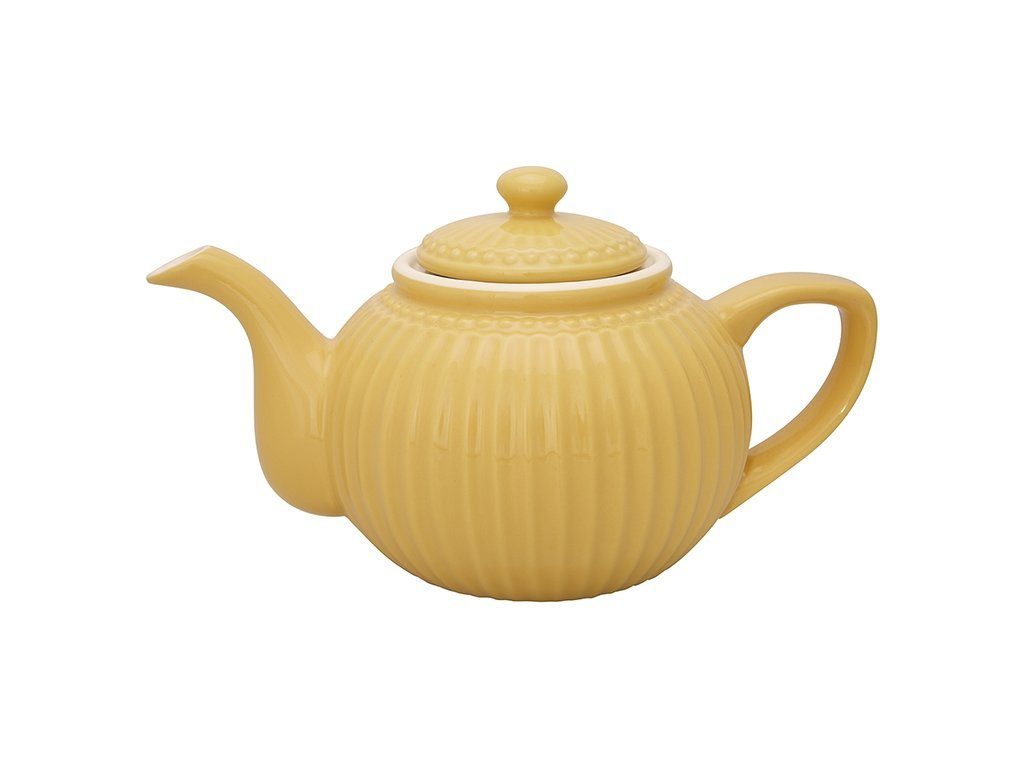 Greengate Teekanne Alice Teekanne honey mustard 1 l