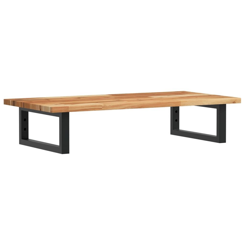 vidaXL Badezimmerspiegelschrank Waschbeckenregal Wandmontage Stahl und nholz (1-St)