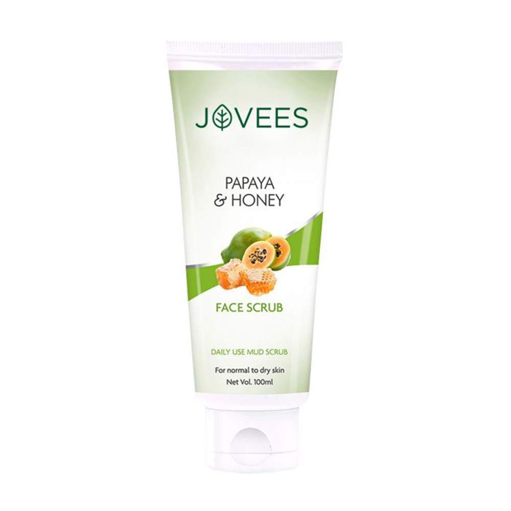 Jovees Gesichtspeeling Herbal Papaya & Honig Gesichtspeeling für Frauen/Männer, 1-tlg., Reinigt die Haut tiefenwirksam