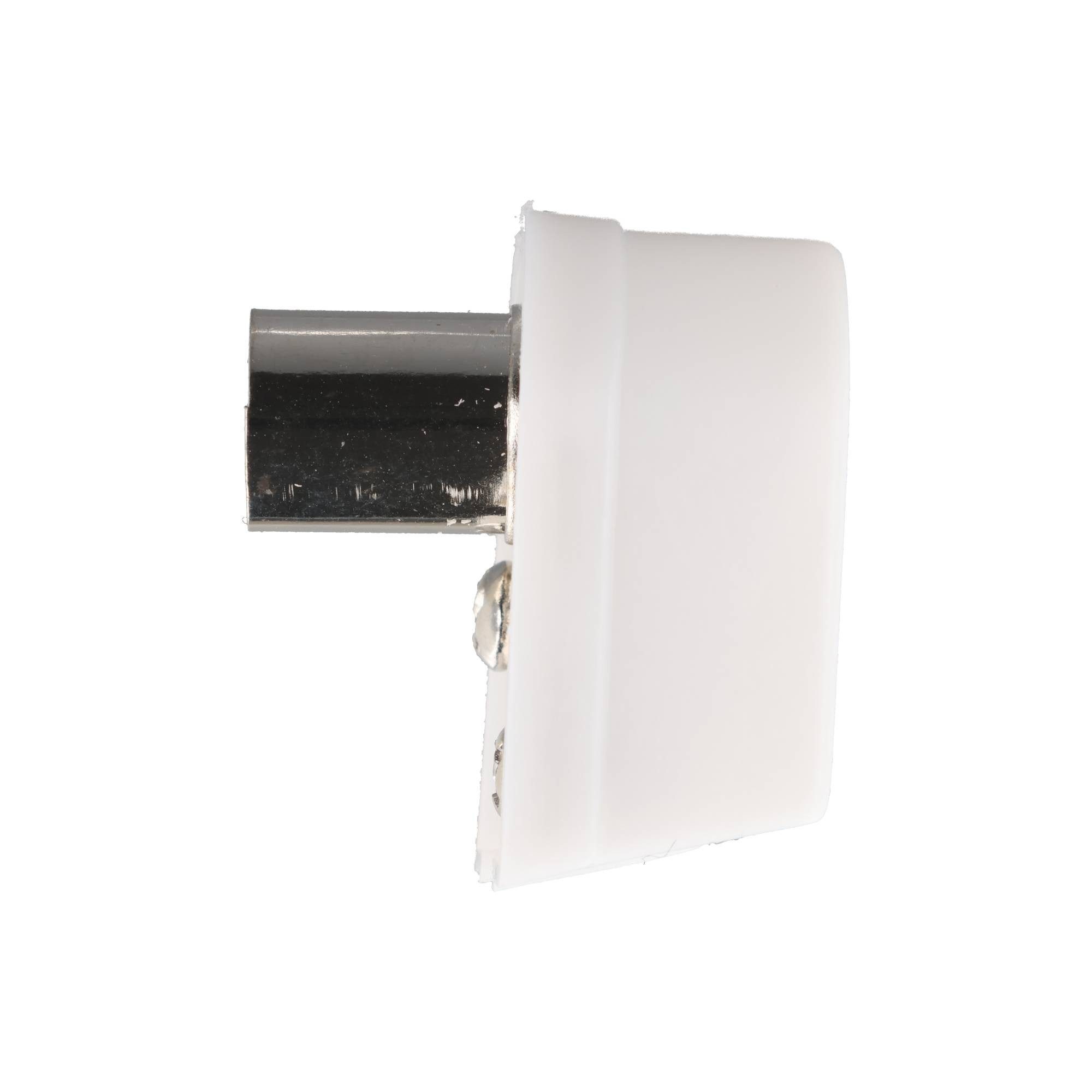 Goobay Goobay Koax-Winkelkupplung mit Schraubbefestigung, slim - Adapter-Buc HDMI-Kabel