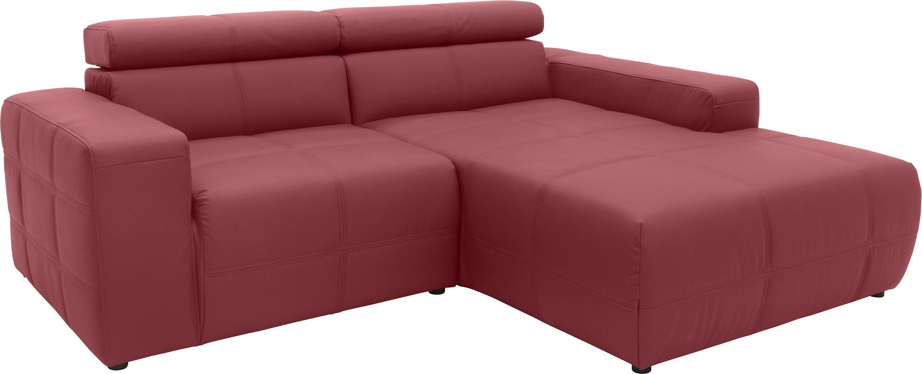 DOMO collection Ecksofa Brandon, inkl. Kopfteilverstellung, günstig online kaufen
