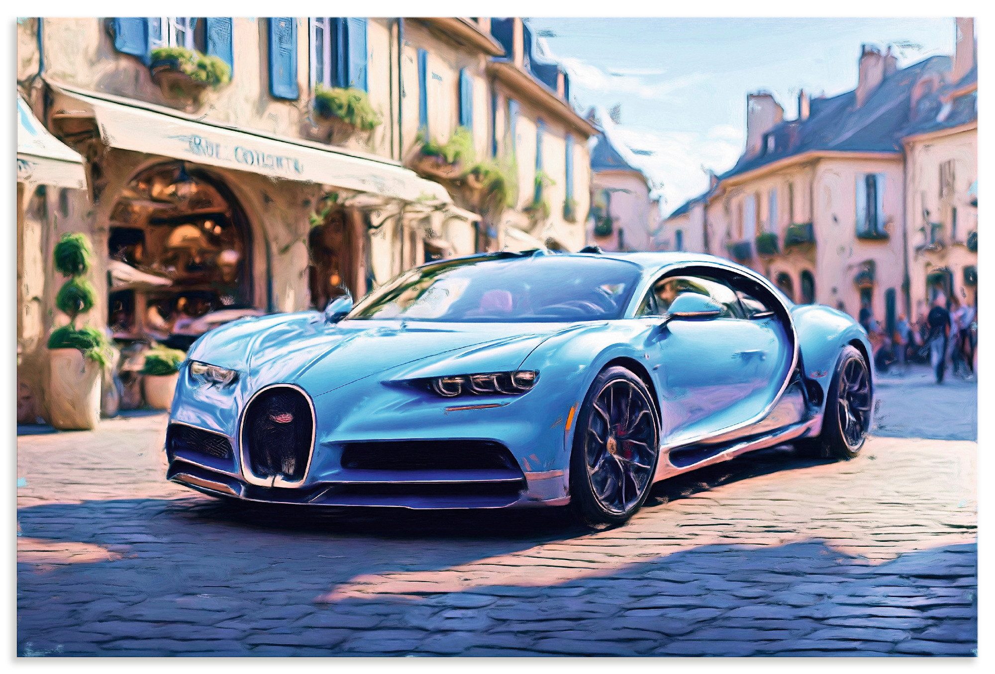 Artland Wandbild Chiron, Auto (1 St), als Alubild, Leinwandbild, Poster, Wandaufkleber in verschied. Größen