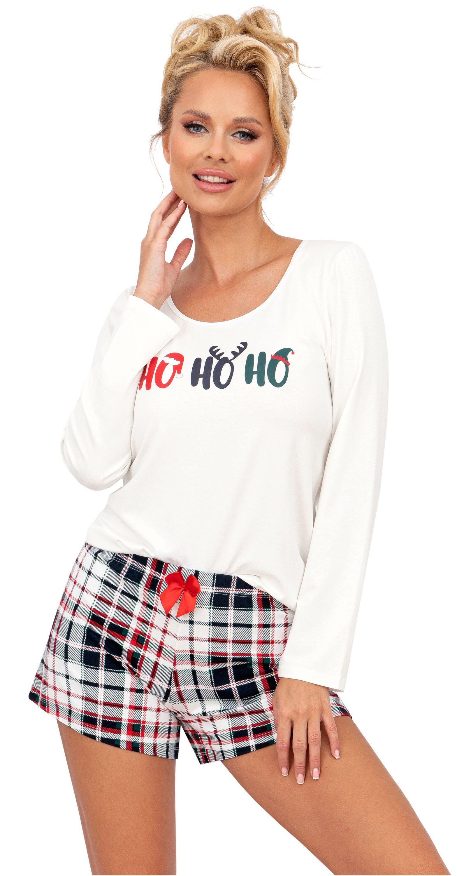 Donna Schlafanzug HoHoHo (Set, 2 tlg., 2-teilig) Damen Pyjama Shorty 2-teil günstig online kaufen