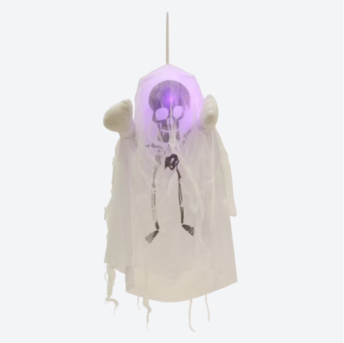 Spectrum Hängedekoration Geist oder Kürbis mit LED Halloween Hägedekoration