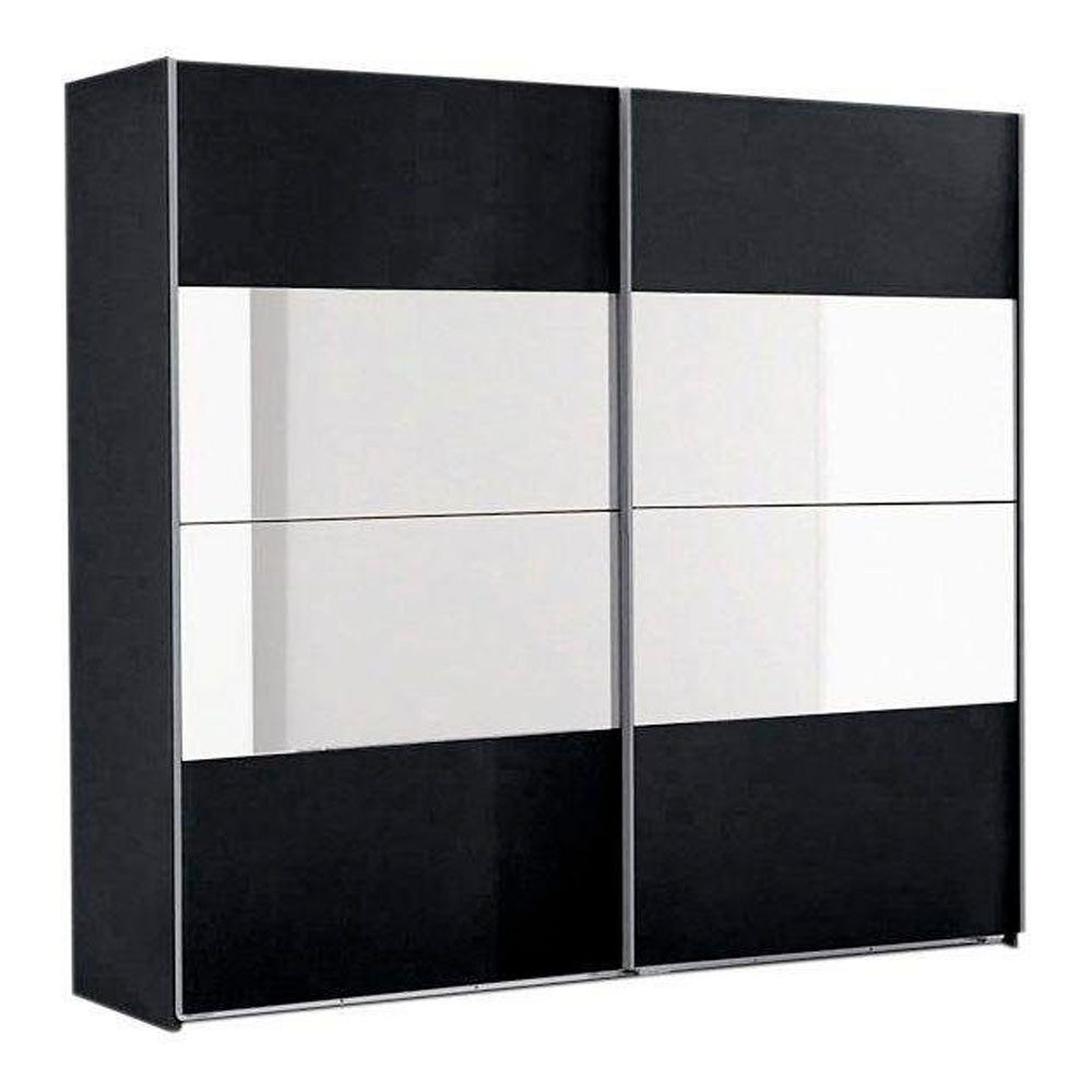 Wimex Kleiderschrank Easy Plus (mit Türen, mit Einlegeböden, mit Spiegel, 1-St., moderne Optik, 2-türig mit Spiegel) Breite 135cm 2-türig mit Spiegel