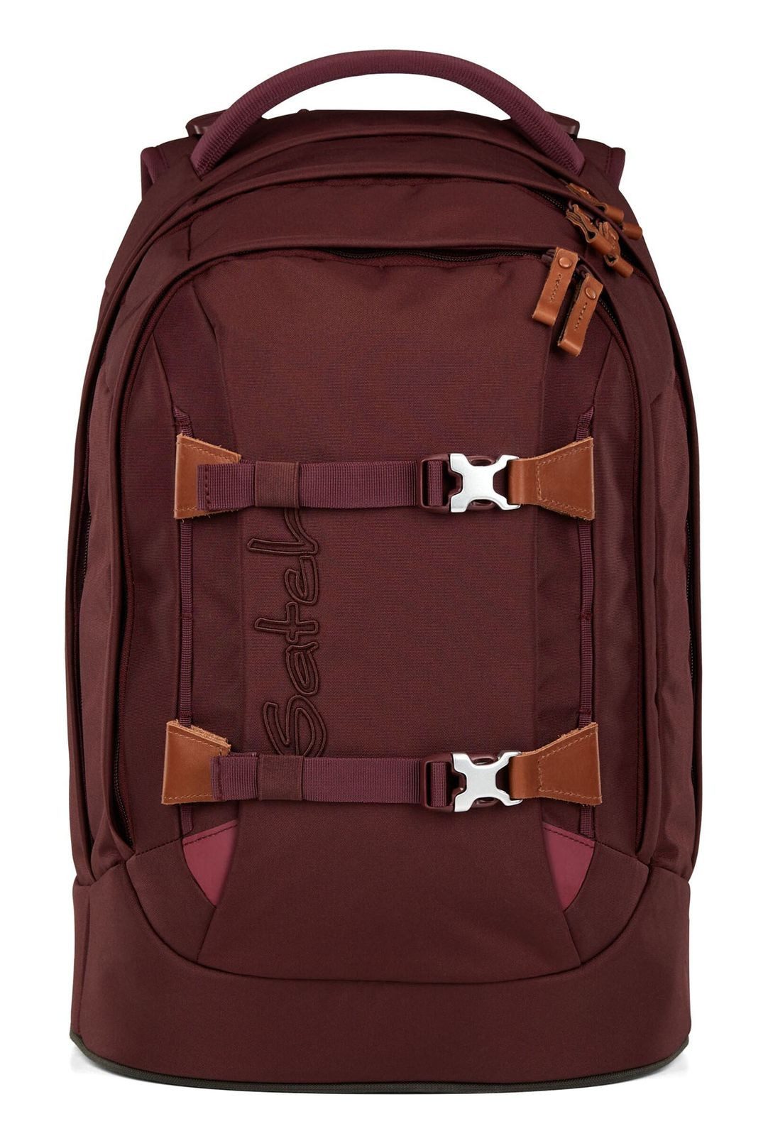 Satch Schulranzen Schulrucksack PACK Nordic Ruby (1 Stück), ergonomisch, Your-Size-System: auf Körpergröße anpassbar
