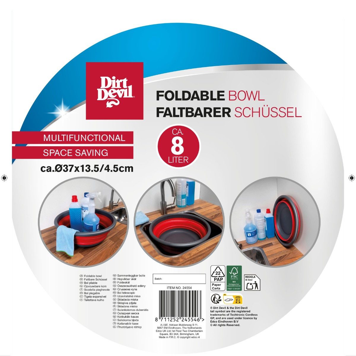 DIRT DEVIL Putzeimer Dirt Devil Eimer 8L