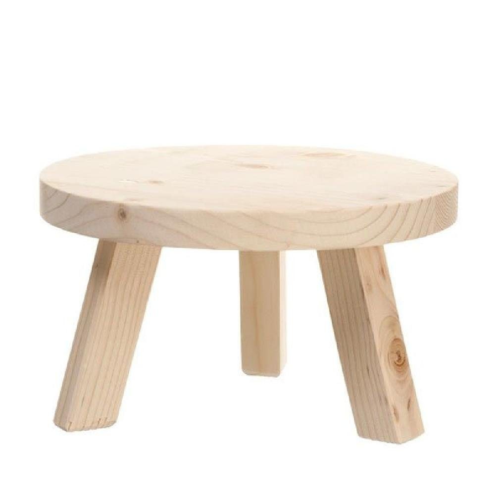 LEONARDO Hocker Leonardo Sockel für Getränkespender Holz