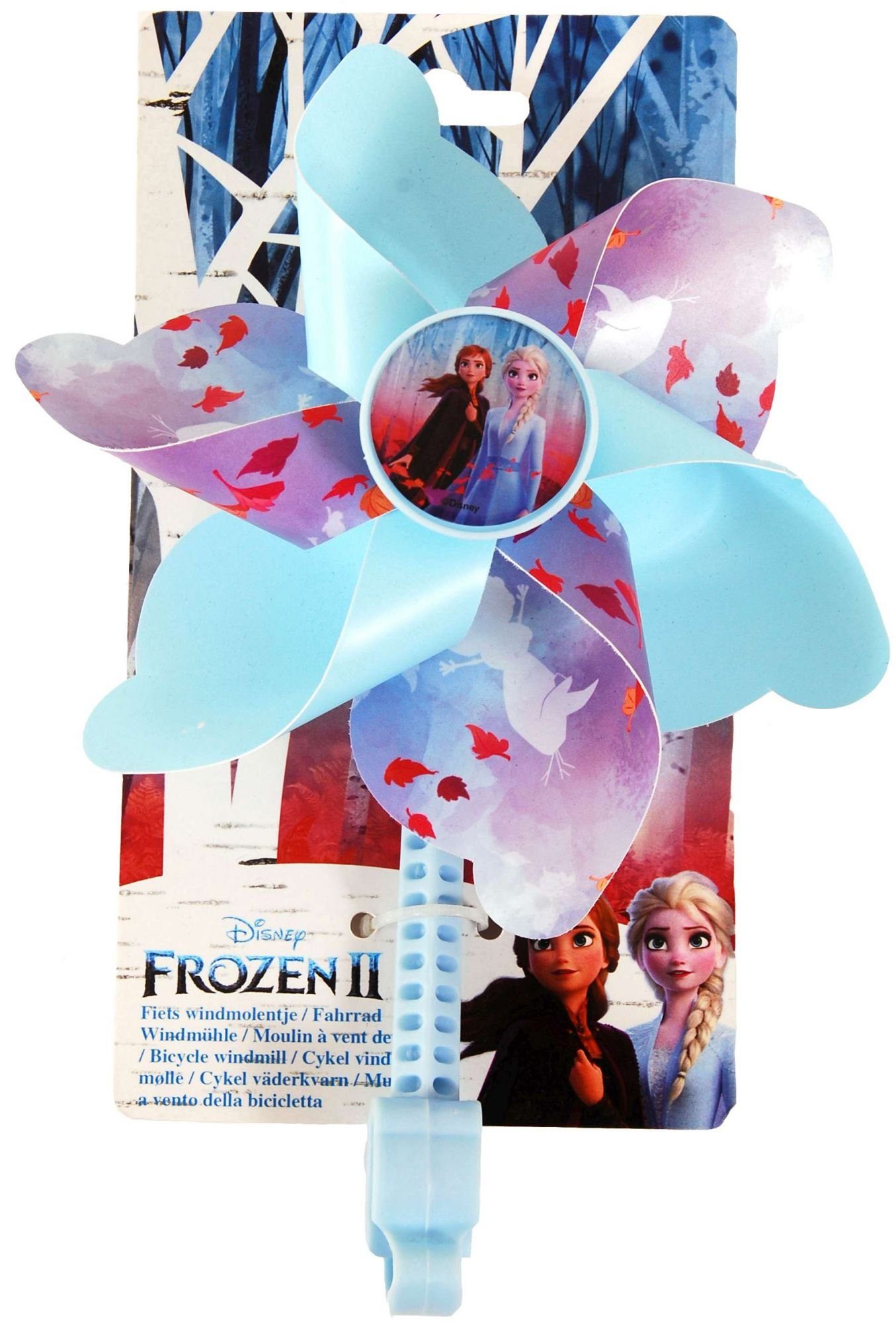 Volare Fahrradklingel Disney Frozen 2 Windmühle - Mädchen - Multicolor - 2 - 12 Jahre