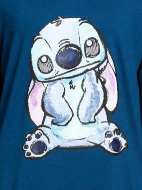 Disney Langarmshirt Lilo & Stitch Blue Stitch