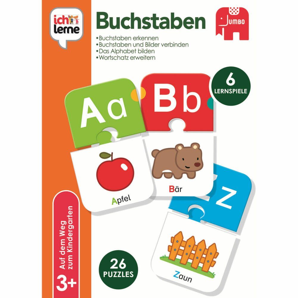 Jumbo Spiele Lernspielzeug ich lerne Buchstaben