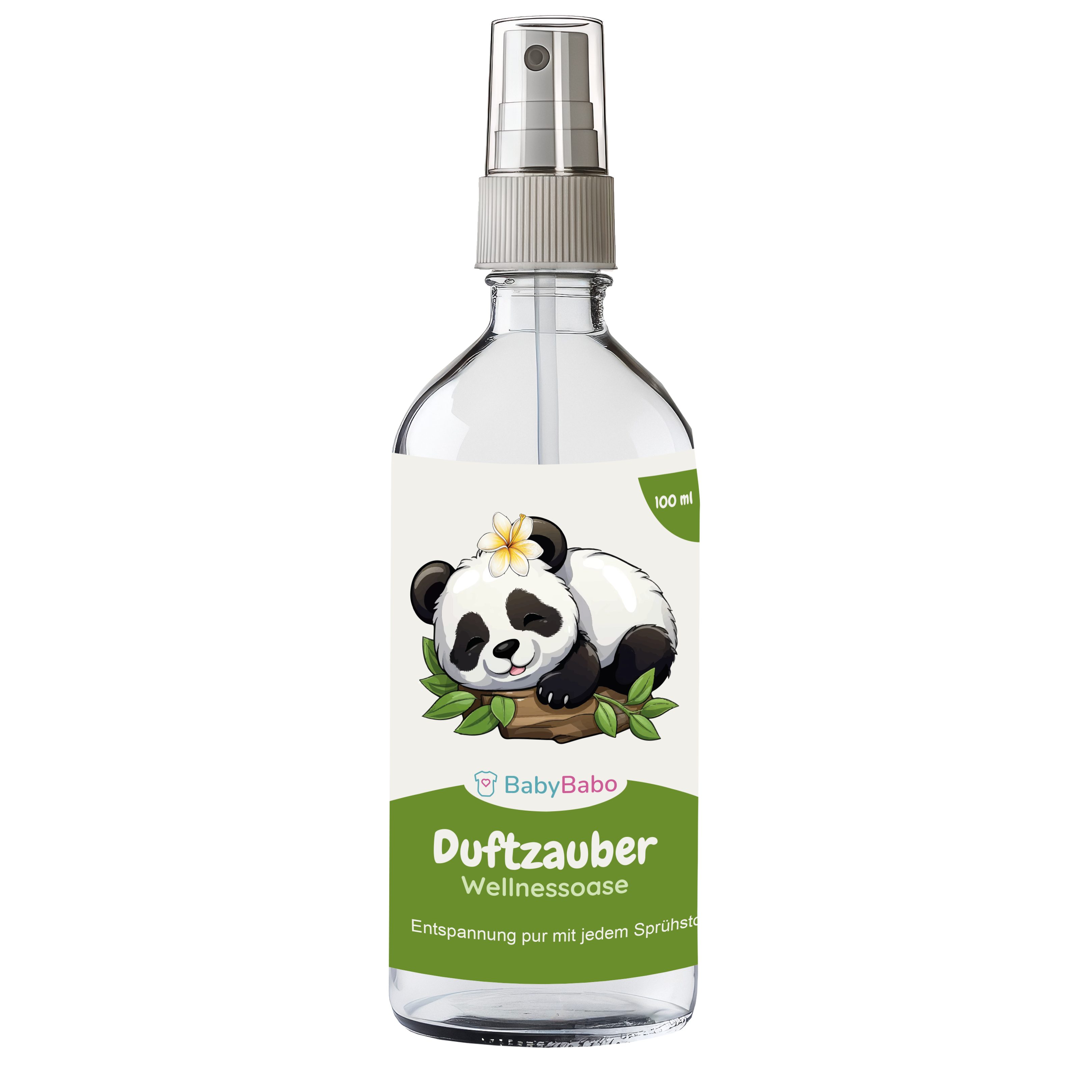 BabyBabo Premium Raumduft Duftzauber (Raumspray,Lufterfrischer,Duftspray,Geruchsentferner,Baby) (100 ml), dezent, besinnlich & beruhigend