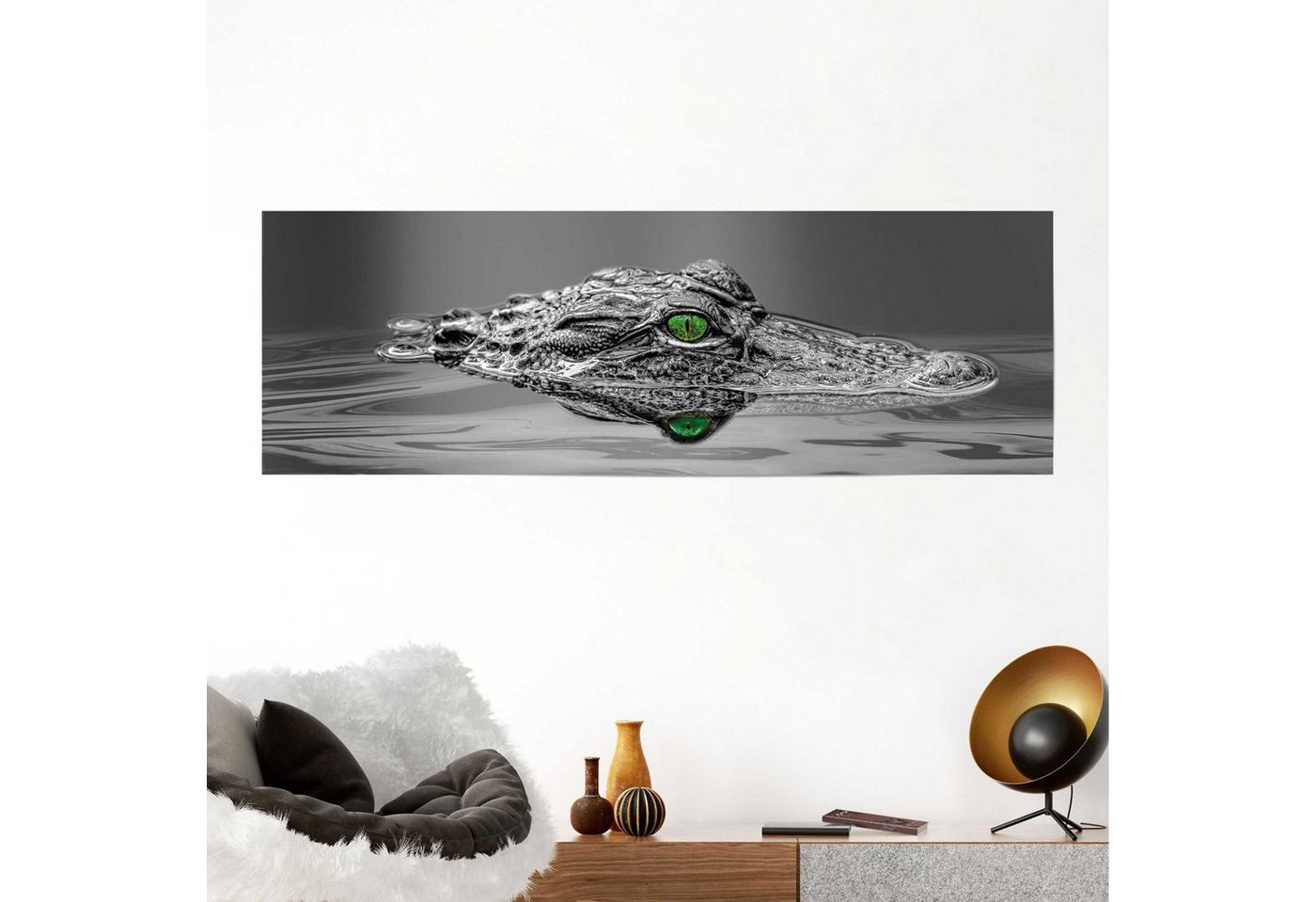 Reinders! Poster »Alligator Augen«, (1 Stück)-HomeTrends
