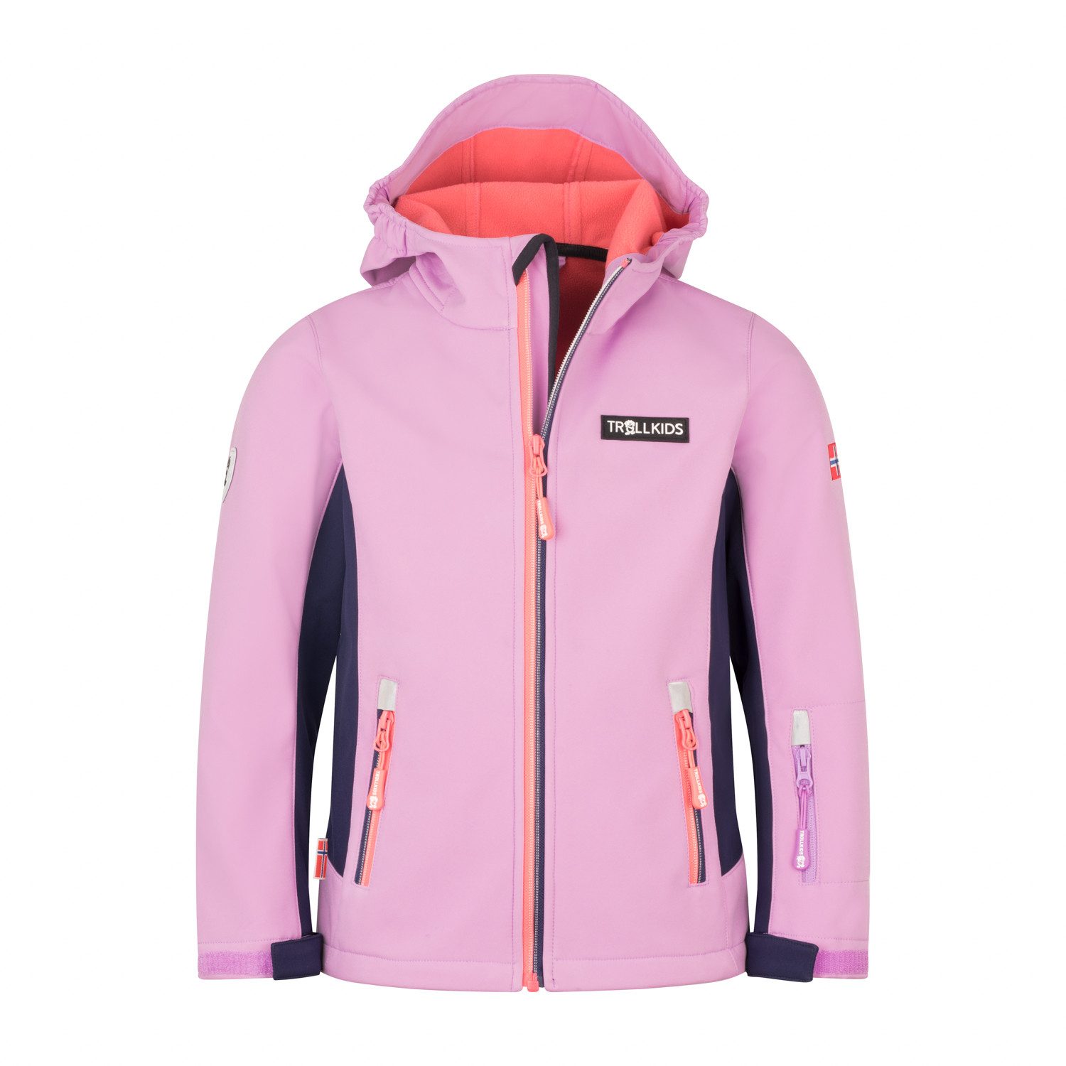 TROLLKIDS Softshelljacke Girls Oslofjord Jacket