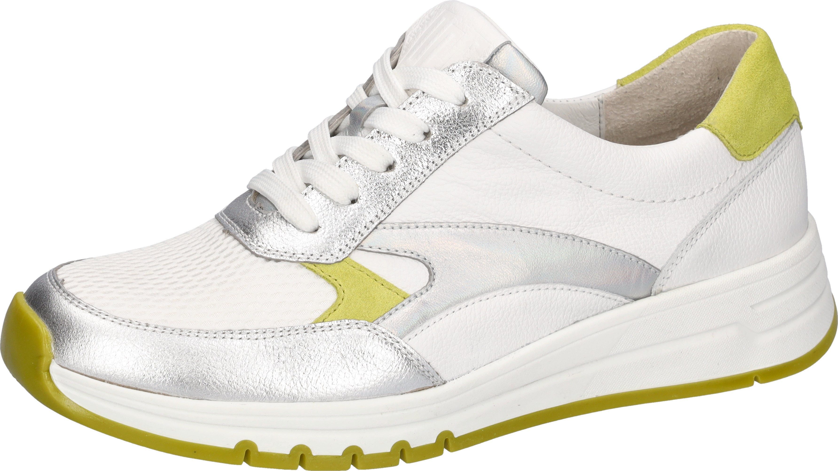 Waldläufer Keilsneaker Schnürschuh, Halbschuh, Freizeitsneaker mit weichem Schaftrand