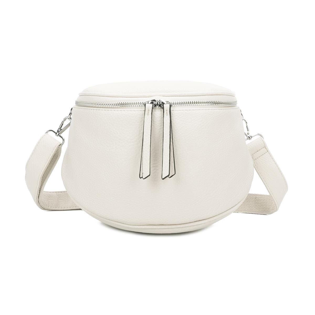 ITALYSHOP24 Schultertasche Damen Schultertasche Umhängetasche CrossBody günstig online kaufen