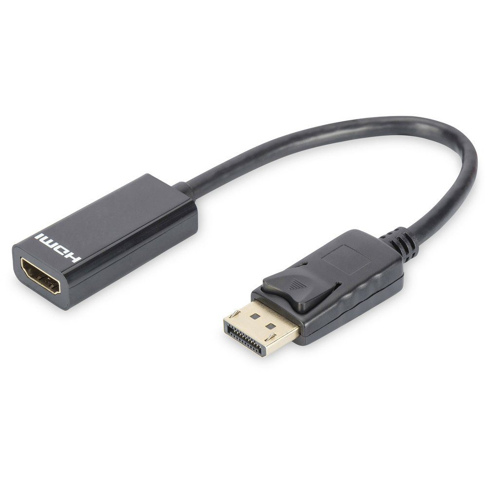 Digitus DB-340400-001-S DisplayPort / HDMI Adapter [1x DisplayPort Ste TV-Adapter
