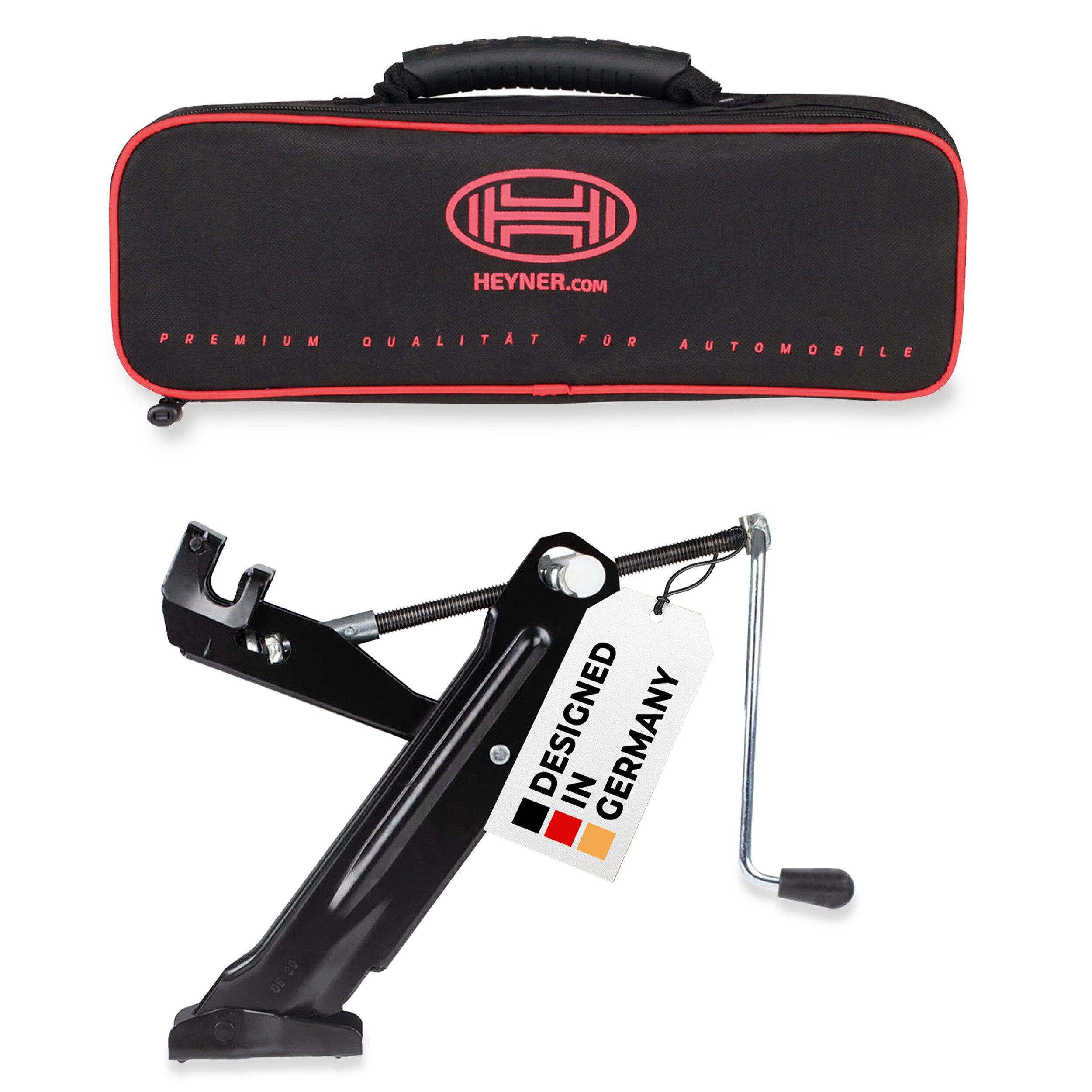 Wagenheber OEM Erstausrüsterqualität VW Caddy - bis 1100 kg inkl. Tasche