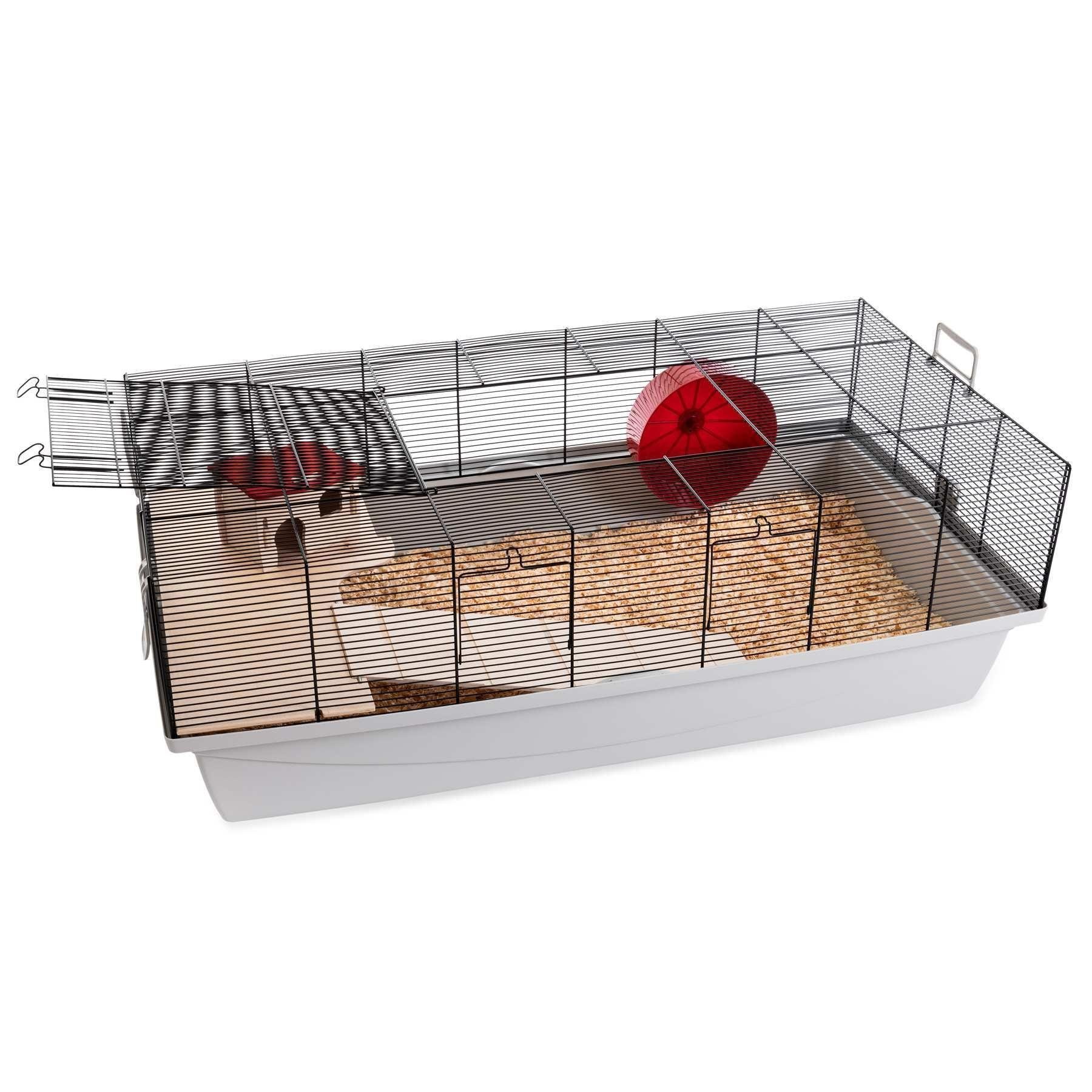 Kleintierkäfig Mäuse- & Hamsterkäfig Nagerkäfig ELMO XXL mit nur 7 mm Drahtabstand