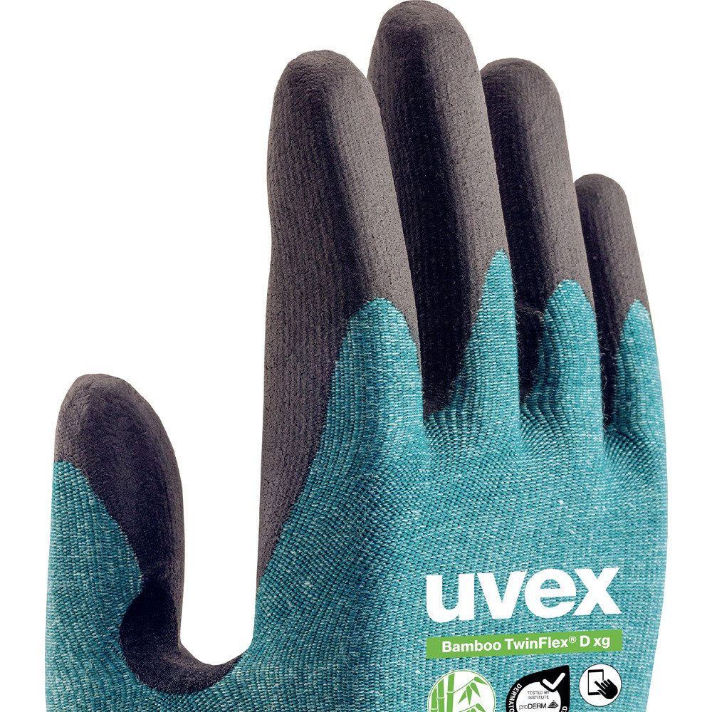 Uvex Schnittschutzhandschuhe uvex Bamboo TwinFlex D xg 6009008 Schnittschutzhandschuh Größe (Hands