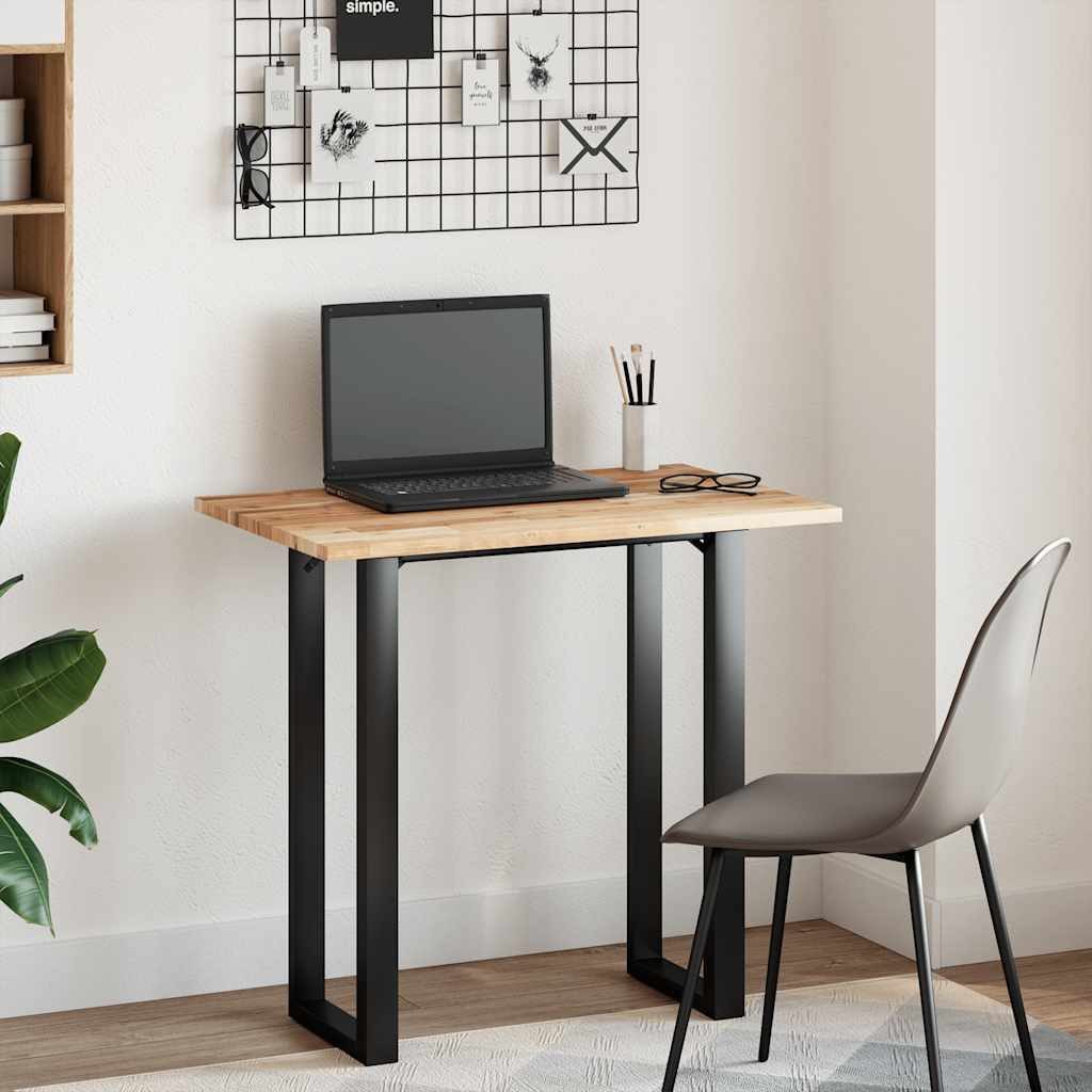 vidaXL Schreibtischplatte, Schreibtischplatte Unbehandelt 80x50x2 cm Massivholz Akazie