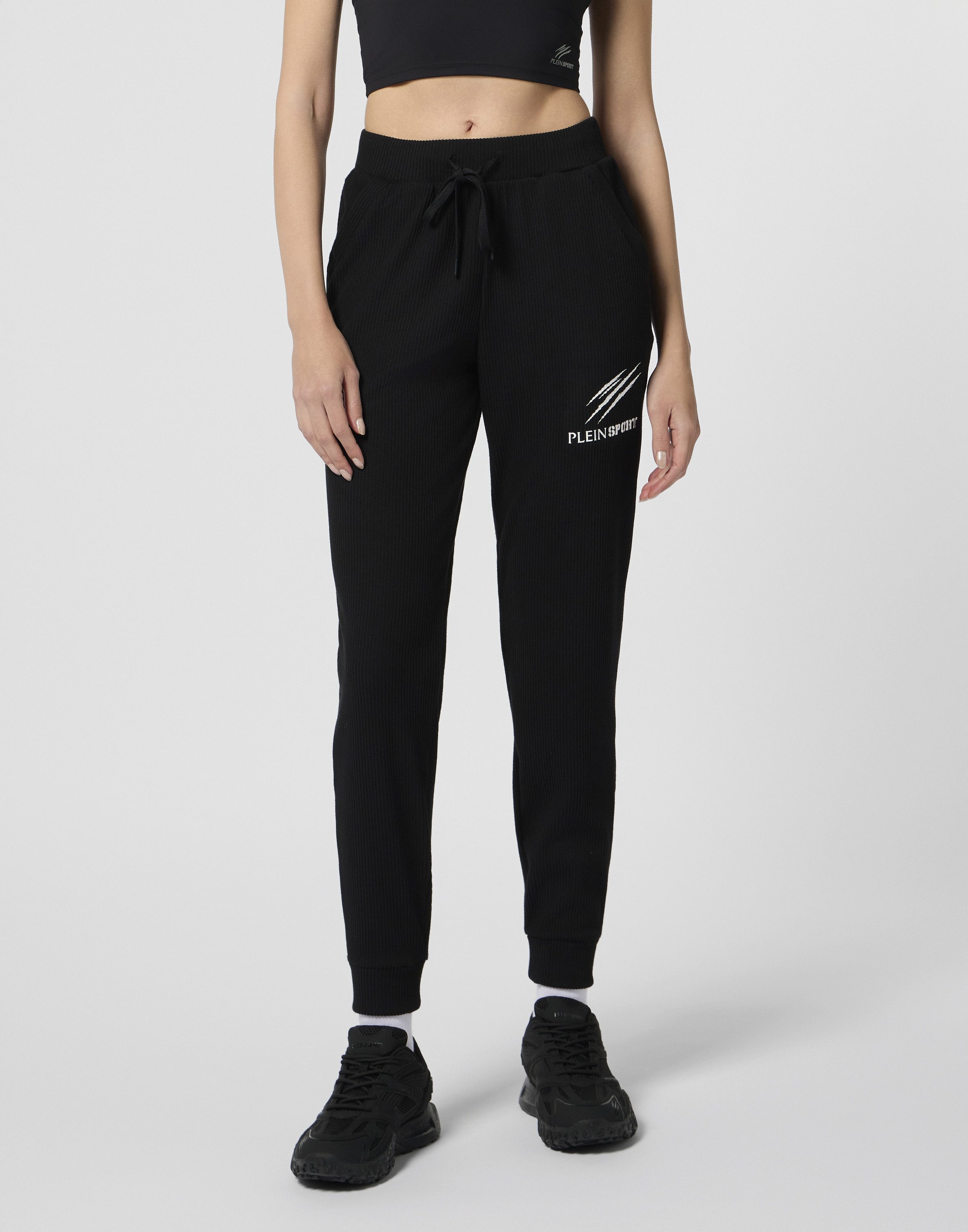 PLEIN SPORT Jogginghose Ribbed Joggers Scratch günstig online kaufen
