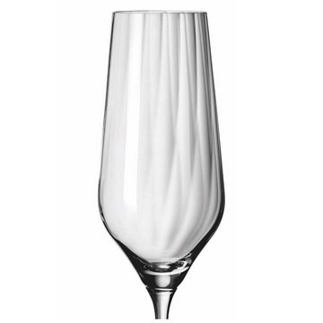 Ritzenhoff Sektglas Sternschliff, Glas, Transparent H:23.5cm D:6.5cm Glas