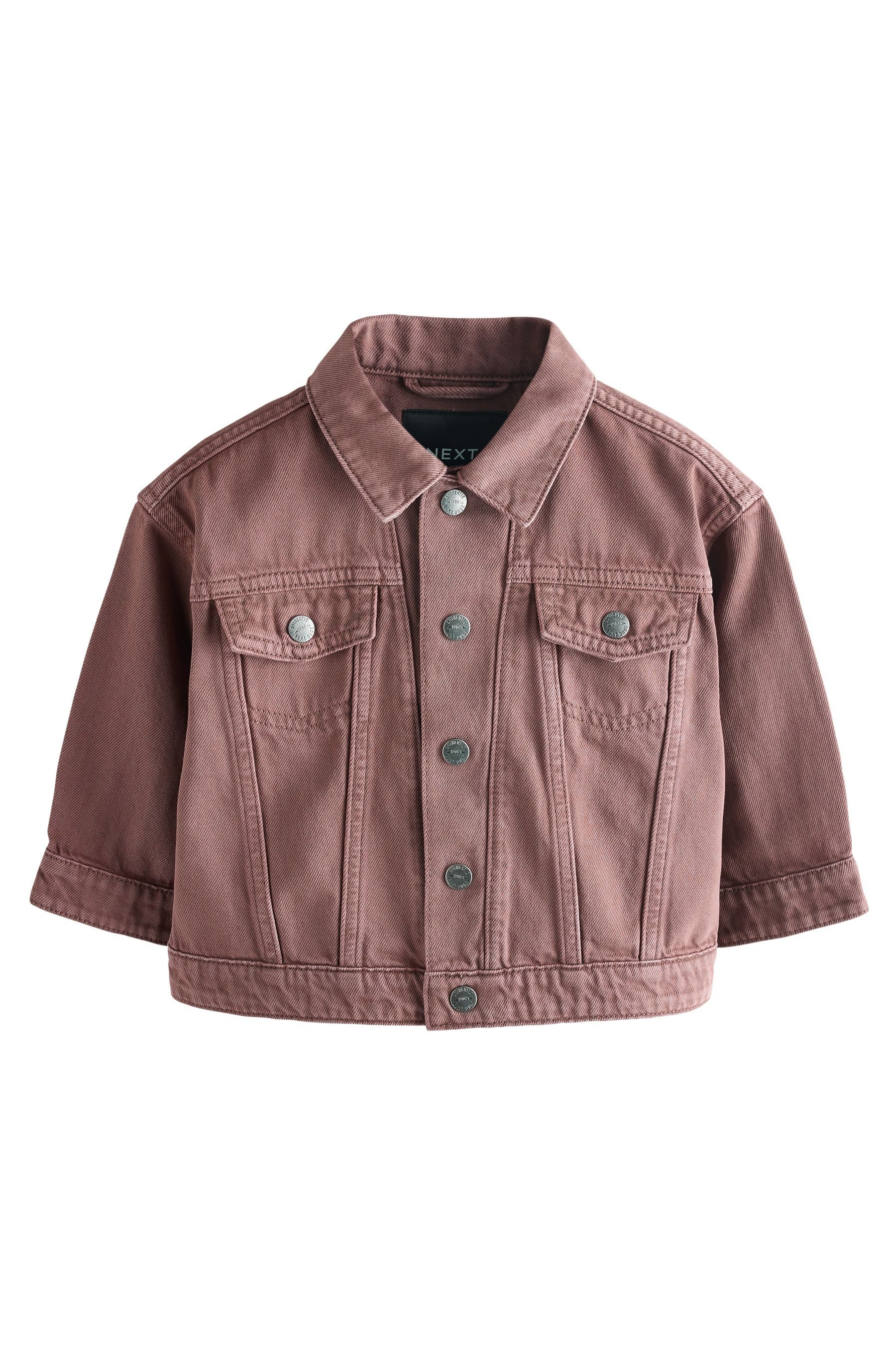 Next Jeansjacke Denim-Jacke aus 100 % Baumwolle (1-St)