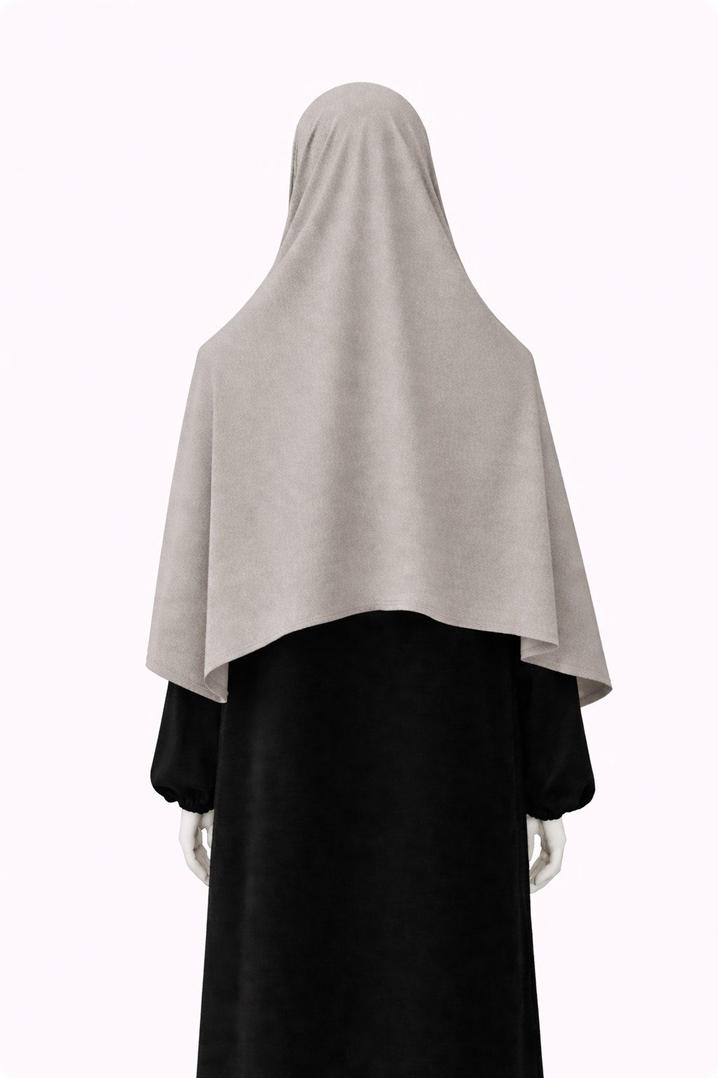 Aymasal Hijab Easy Jersey Hijab to-go Kopftuch Schal Tuch Islam Extra lang 180x70 (Einzelstück, 1-St., Einzelartikel) Easy Hijab mit Frontnaht aus Viskose Stretch Komfort