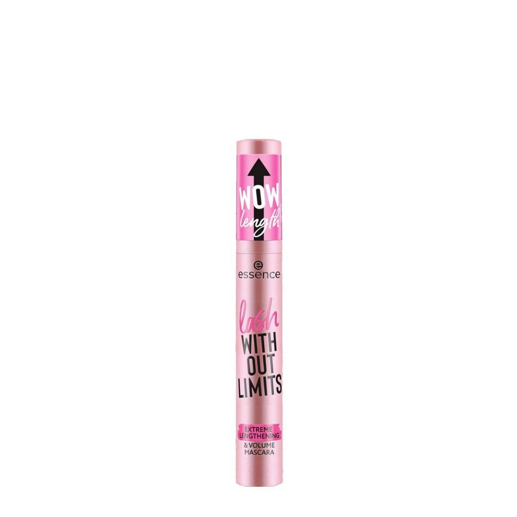 Essence Mascara LASH WITH OUT LIMITS extreme Verlängerung & Volumen #01-schwarz 13 ml