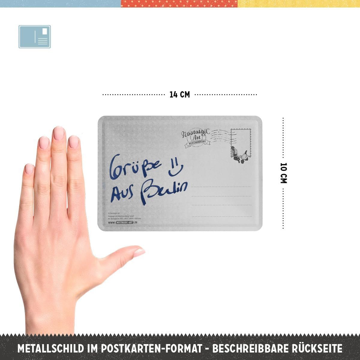 BMW Schlüsselanhänger BMW Motorsport Blechpostkarte E30 10x14 cm Vintage Gr günstig online kaufen