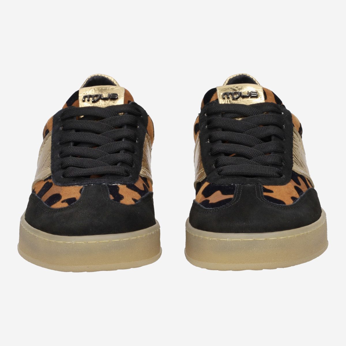 MJUS T94132 0001 NERO LEO, Sneaker in Braun kombiniert für Damen Sneaker