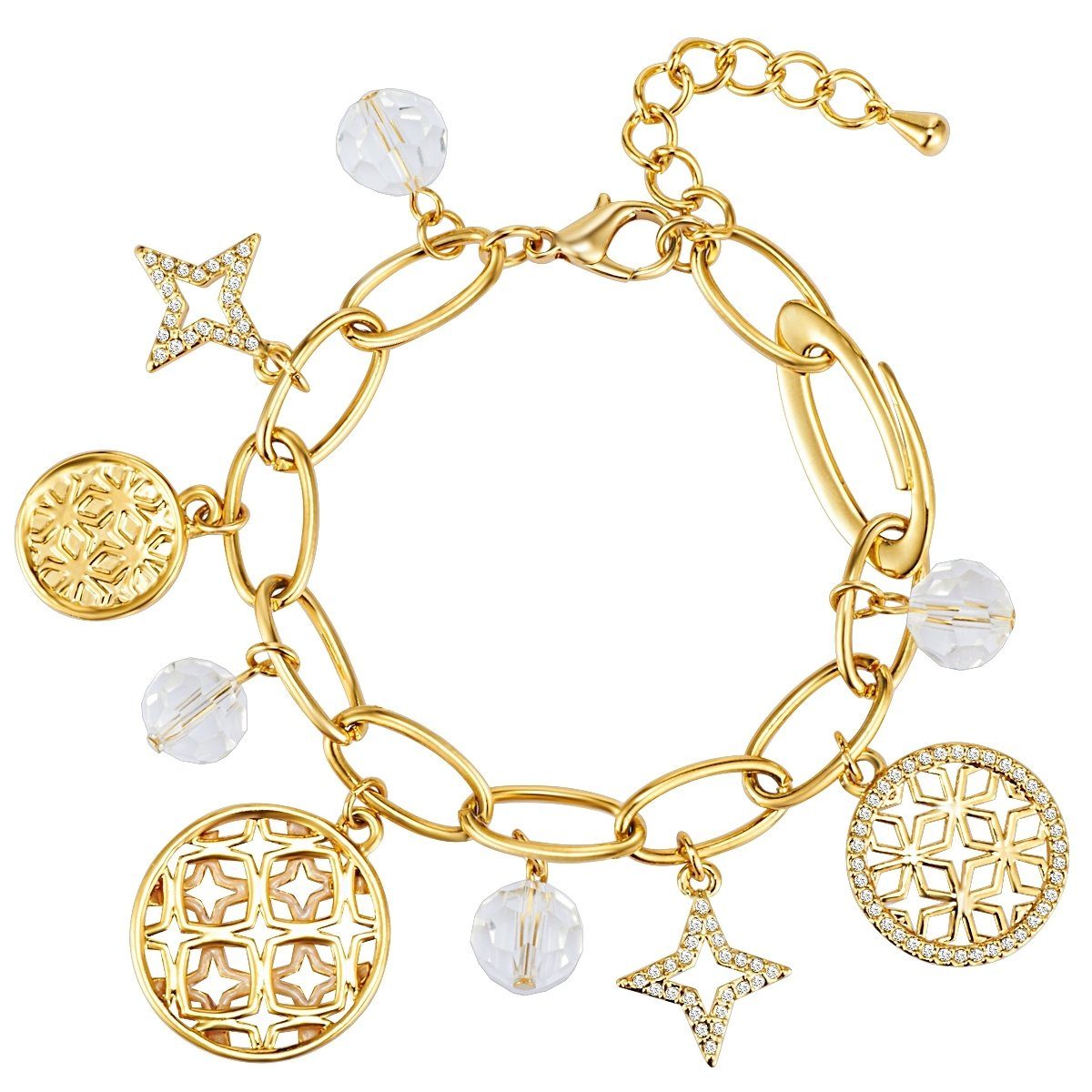 Lulu & Jane Armband Stern gelbgold, günstig online kaufen