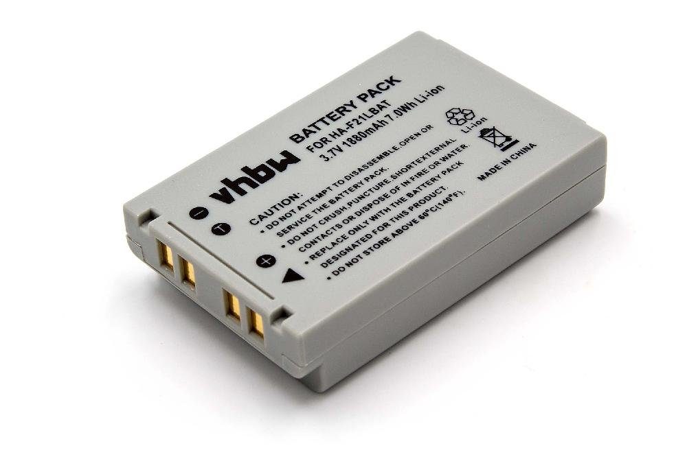 DT-X7 mAh Akku vhbw Casio DT-X7 1880 DT-X7 Li-Ion mit (3,7 V) M10R, M10E, kompatibel