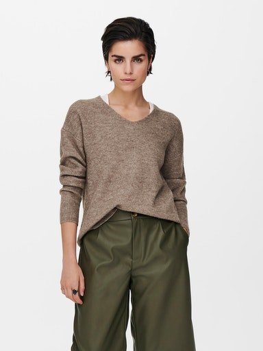 ONLY V-Ausschnitt-Pullover ONLCAMILLA V-NECK L/S PULLOVER günstig online kaufen