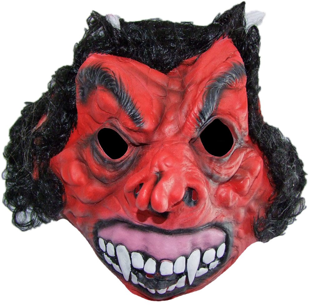Verkleidungsmaske Halloween Horror Maske Teufel
