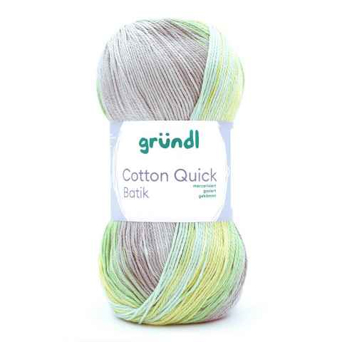 Gründl Cotton Quick Batik Häkelwolle, 100 g