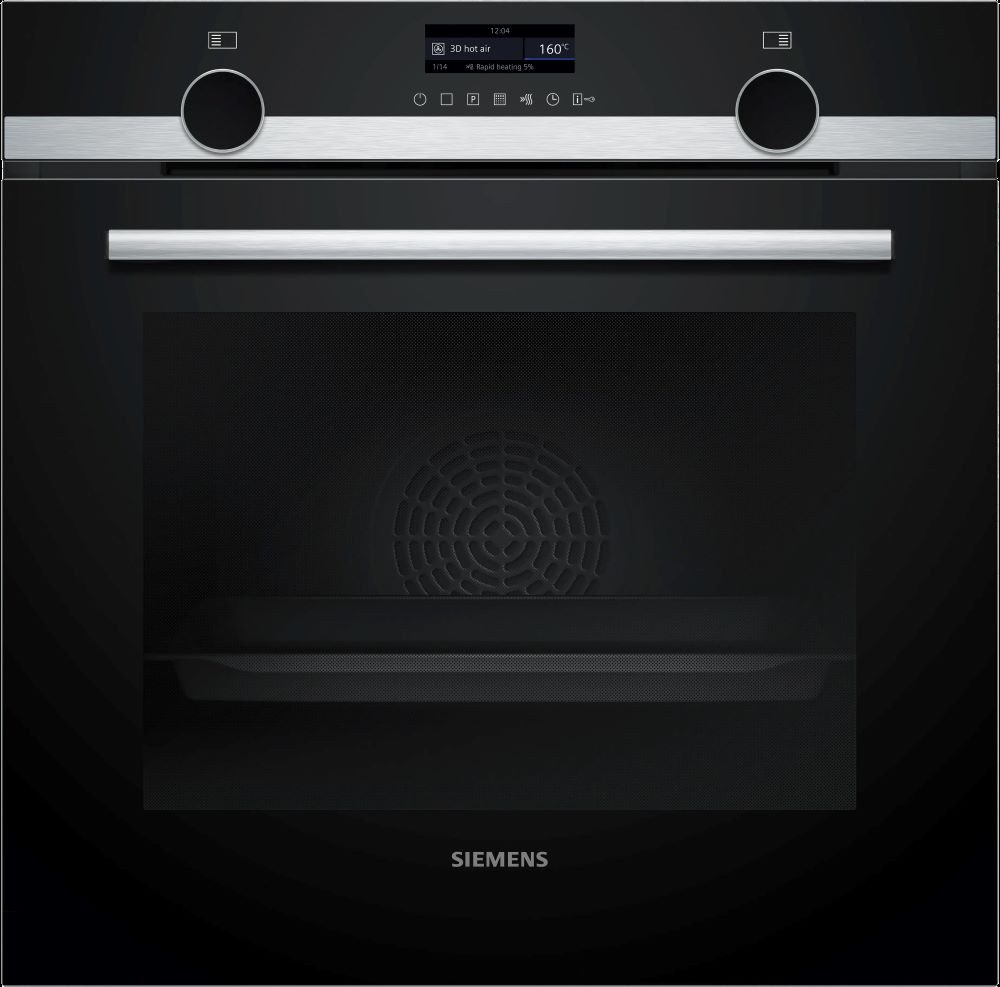 SIEMENS Backofen iQ500 HB579GBR3, Einbau-Backofen, Edelstahl, EEK: A+, mit Auszug nachrüstbar, Pyrolyse-Selbstreinigung, Pyrolytische Selbstreinigung