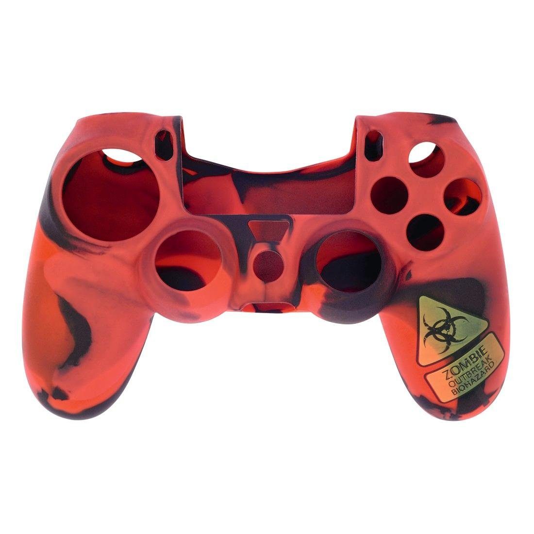 Hama 7in1-Zubehör-Set Undead für den 4 PS4 Controller Slim Zubehör PlayStation Dualshock Pro 4