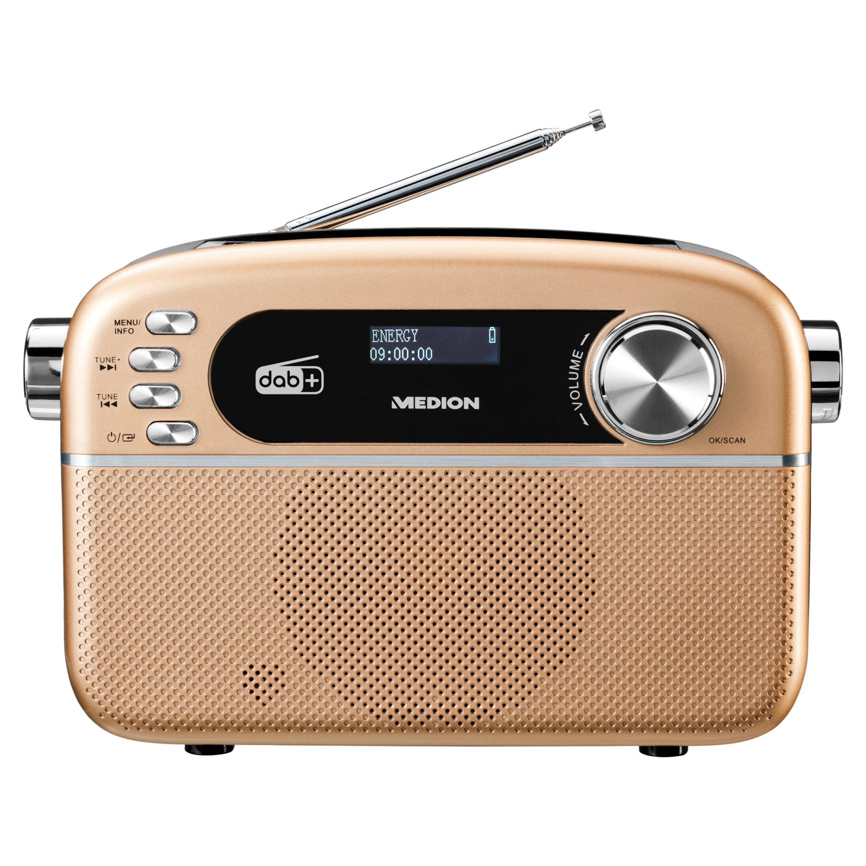 Radio DAB+, MW/UKW, (AM/FM, MD43809) Medion®