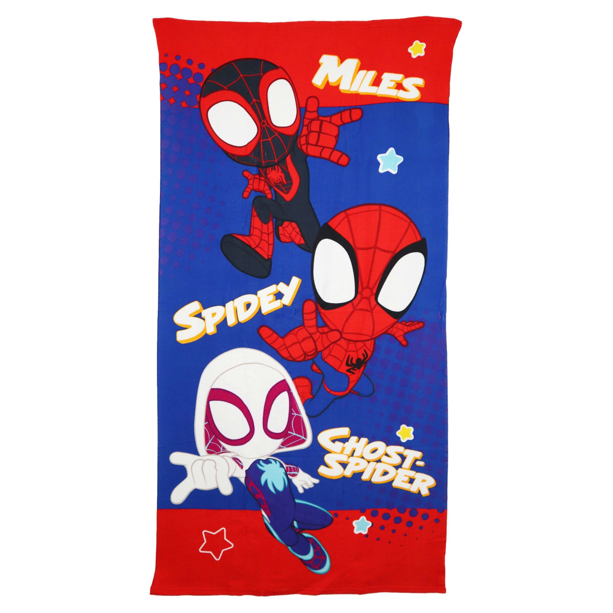 MARVEL Strandtuch Marvel Spidey Miles Ghost Spider Mikrofaser Badetuch 70x140 cm