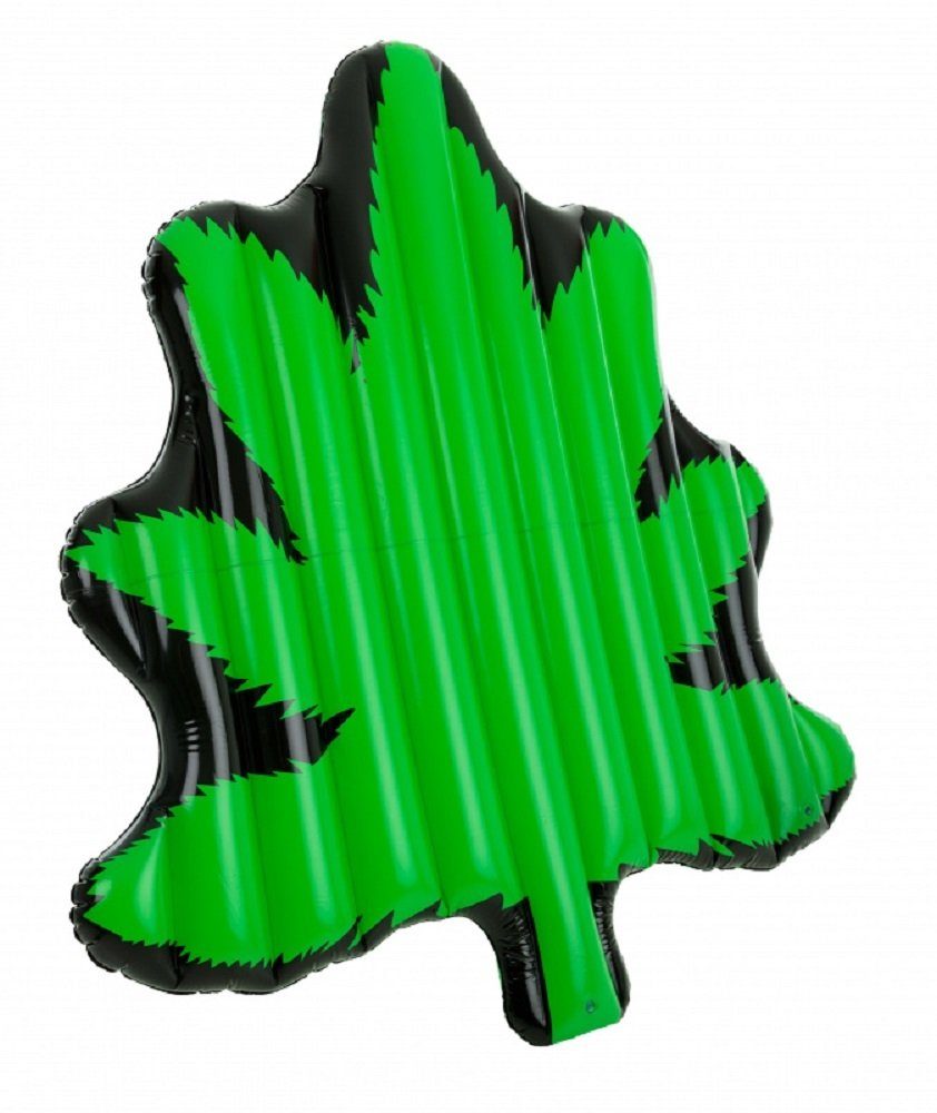 DIDAK POOL Luftmatratze Hanf Blatt Leaf Float XL Luftmatratze 175 x 170 cm