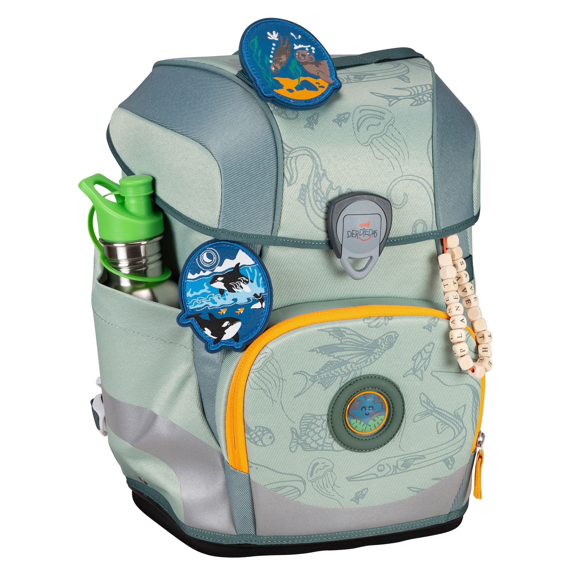 DerDieDas® Schulranzen ErgoFlex Tiny ECO (6-tlg), PET