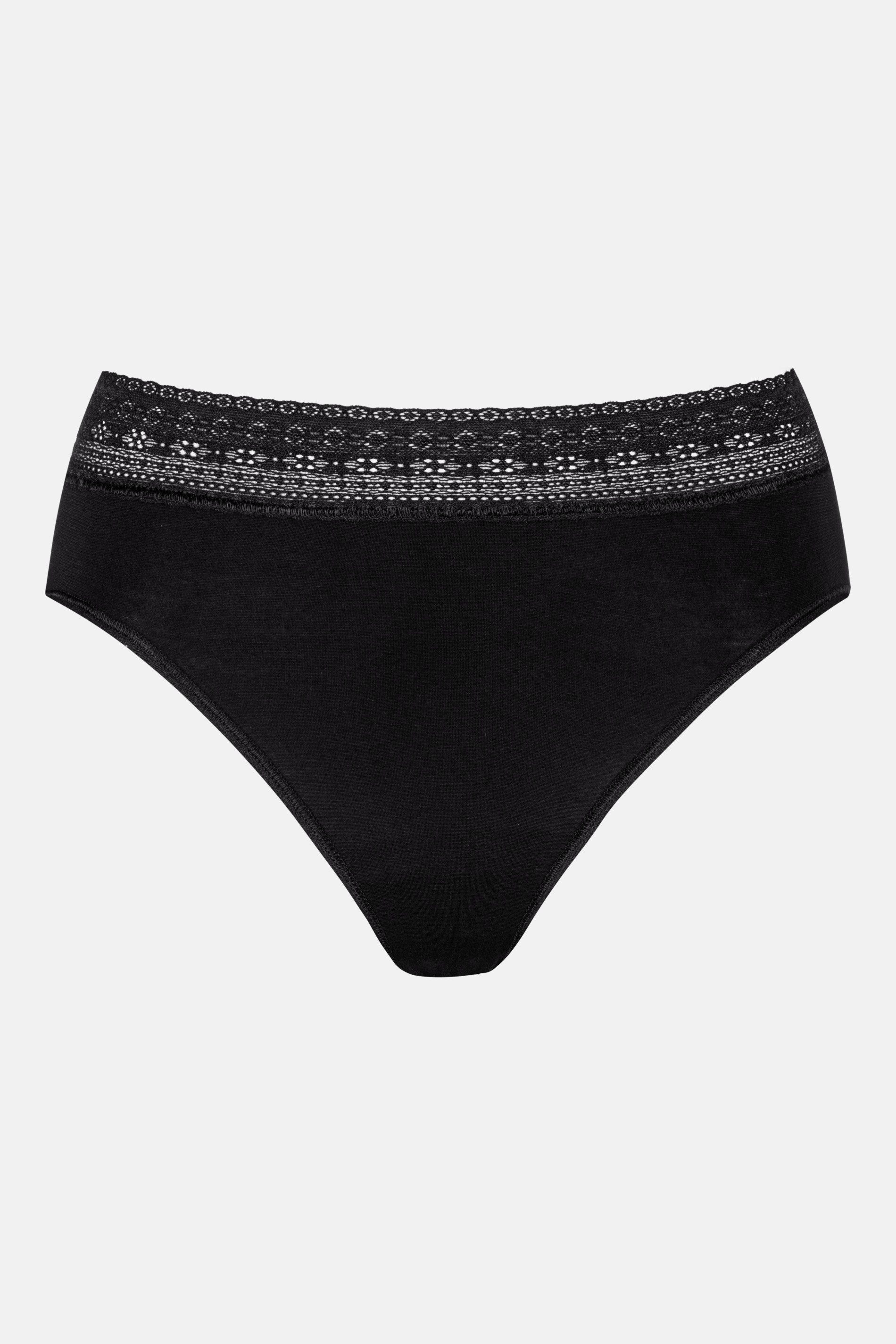 Mey Taillenslip Mey Taillen-Slip Serie Modal Lace Uni Taillenslip (1-St., 1) Stilvoller Basic-Slip, weiches Modal, feine Spitze – Bild 2 von 4